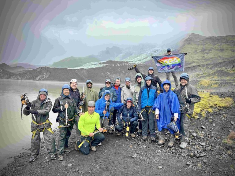 Pride Adventures Group Before Vatnajökull Glacier Hike