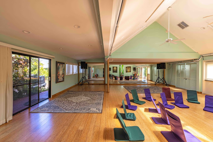 Jungle Studio at Hale Akua Eco-Retreat in Maui, space for yoga, meditation, and breathwork during the CGA Hawaiian Weekend Getaway