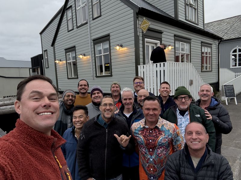Our Gay Group in Iceland in July 2025