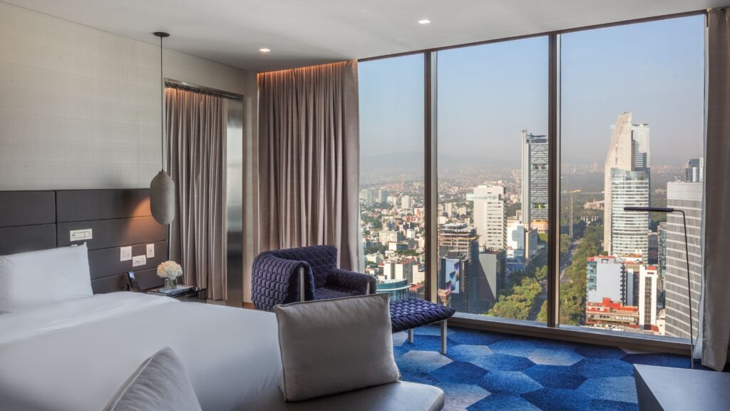 Prestige Suite upgrade option at Sofitel Mexico City Reforma for Mexico City Pride 2027 travelers