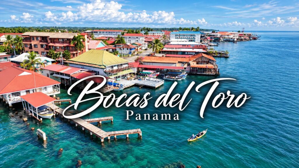 The turquoise waters and island scenery of Bocas del Toro, Panama